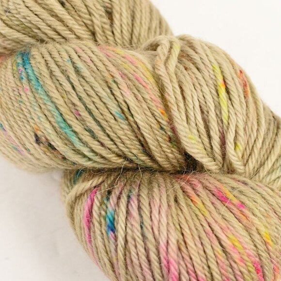 Hedgehog Fibres Alpaca DK Yarn Merino & Alpaca Blend Artifact Colorway - Picture 2 of 3